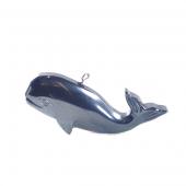 Hematite Sperm Whales28x55mm Pendant